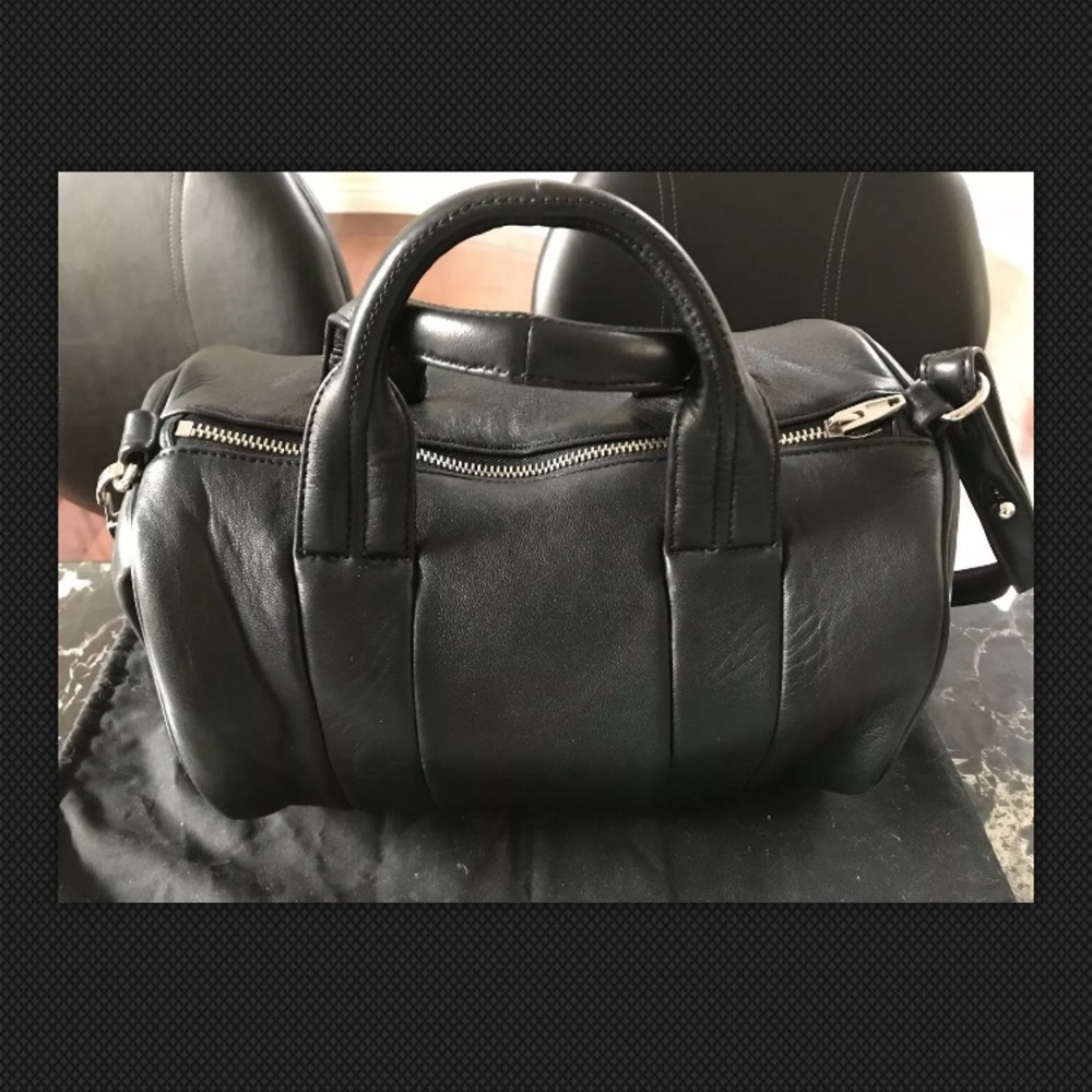 Alexander Wang Neoprene Resin Rocco Leather Duffle - Picture 2 of 7
